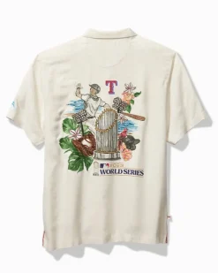 Tommy Bahama 2023 MLB® World Series™ Silk Camp Shirt- Shirts