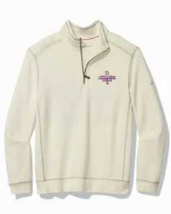 Tommy Bahama 2023 MLB® World Series™ Tobago Bay Half-Zip Sweatshirt- Sweatshirts