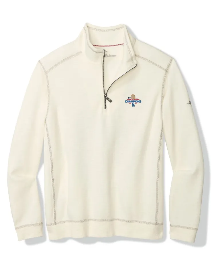 Tommy Bahama 2024 MLB® World Series™ Tobago Bay Half-Zip Sweatshirt- Sweatshirts