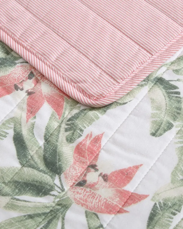 Tommy Bahama Acapulco Palms Reversible 2-Piece Twin Quilt Set- Quilts & Blankets