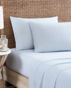 Tommy Bahama Ala Moana Stripe 4-Piece King Sheet Set- Sheet Sets & Bedskirts