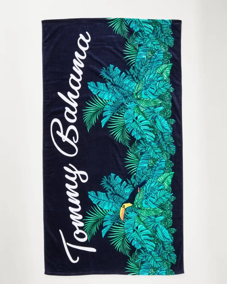 Tommy Bahama All Nighter & Baja Who Can Toucan Beach Towels — Set of 2- Beach Accessories|Beach Towels