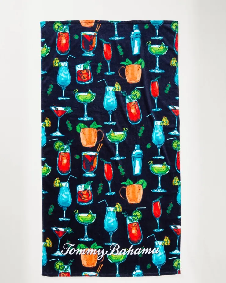 Tommy Bahama All Nighter & Baja Who Can Toucan Beach Towels — Set of 2- Beach Accessories|Beach Towels