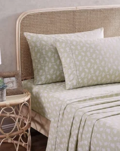 Tommy Bahama Aloha Pineapple Queen Sheet Set- Sheet Sets & Bedskirts