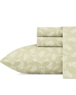 Tommy Bahama Aloha Pineapple Queen Sheet Set- Sheet Sets & Bedskirts