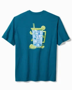 Tommy Bahama Always Look at the Big Pitcher Graphic T-Shirt- T-Shirts|Shirts