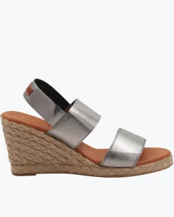 Tommy Bahama André Assous Allison Metallic Wedges-Women Shoes & Sandals