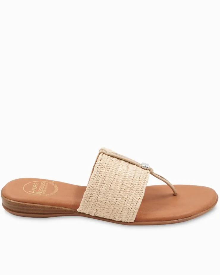 Tommy Bahama André Assous Nice Stretch-Raffia Featherweights™ Sandals-Women Shoes & Sandals