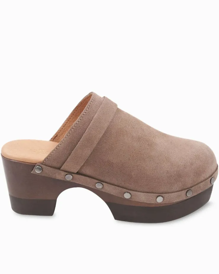 Tommy Bahama André Assous Olivia Suede Featherweights™ Clogs-Women Shoes & Sandals