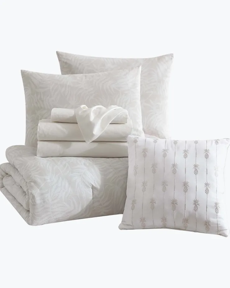Tommy Bahama Art Of Palms 8-Piece King Bed Set- Comforters & Duvets