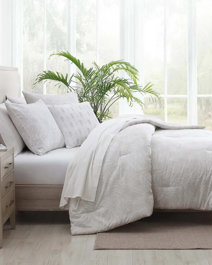 Tommy Bahama Art Of Palms 8-Piece Queen Bed Set- Comforters & Duvets