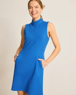 Tommy Bahama Aubrey IslandZone® Mock Dress-Women Dresses