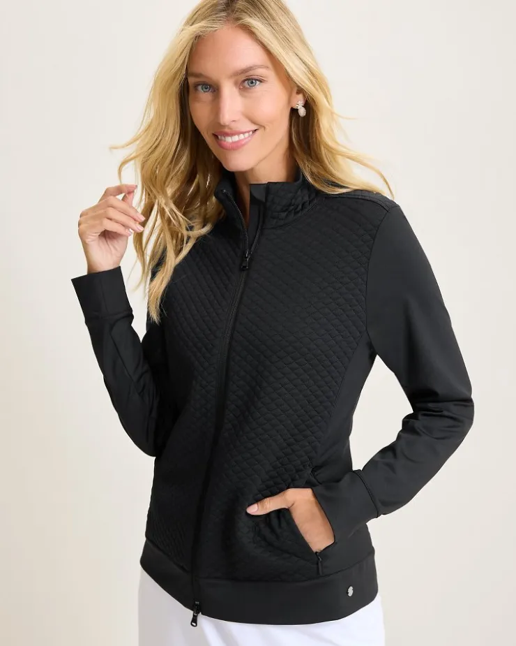 Tommy Bahama Aubrey Quilted Hybrid Jacket-Women Jackets|Sweatshirts