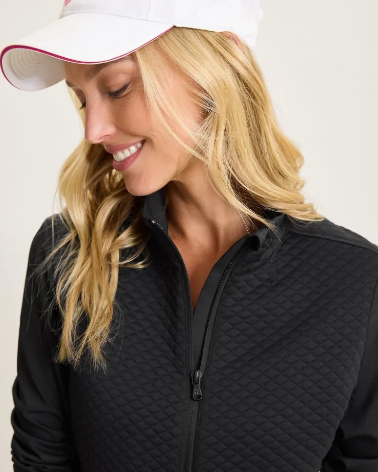 Tommy Bahama Aubrey Quilted Hybrid Jacket-Women Jackets|Sweatshirts