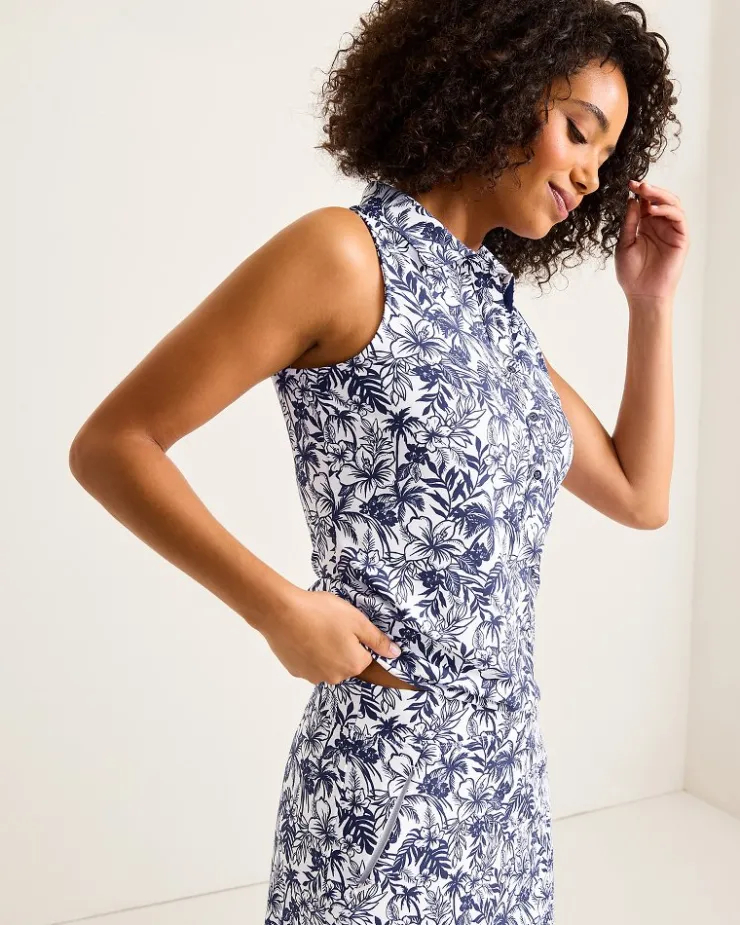 Tommy Bahama Aubrey Seaport Resort IslandZone® Polo-Women Tops & Shirts