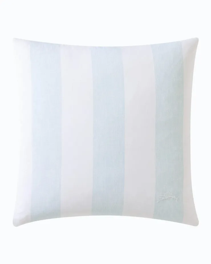 Tommy Bahama Awning Stripe Decorative Pillow- Pillows & Shams