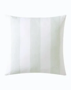Tommy Bahama Awning Stripe Decorative Pillow- Pillows & Shams
