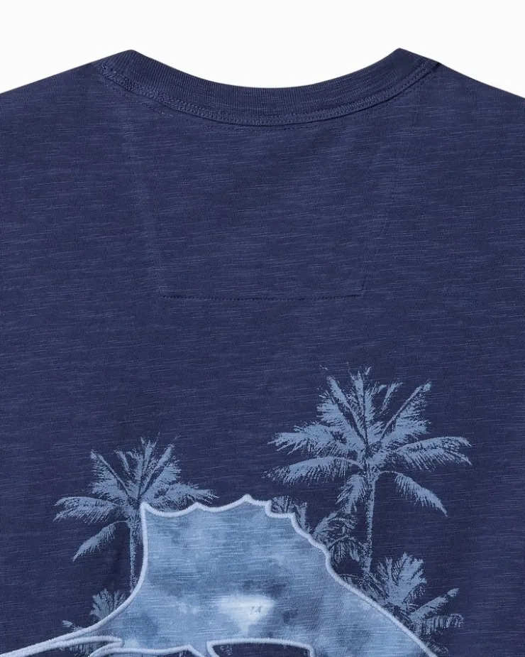 Tommy Bahama Azul Palms Long-Sleeve Lux T-Shirt- T-Shirts|Shirts