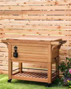 Tommy Bahama Backyard Oasis Insulated Rolling Cooler- Coolers|Umbrellas & Coolers