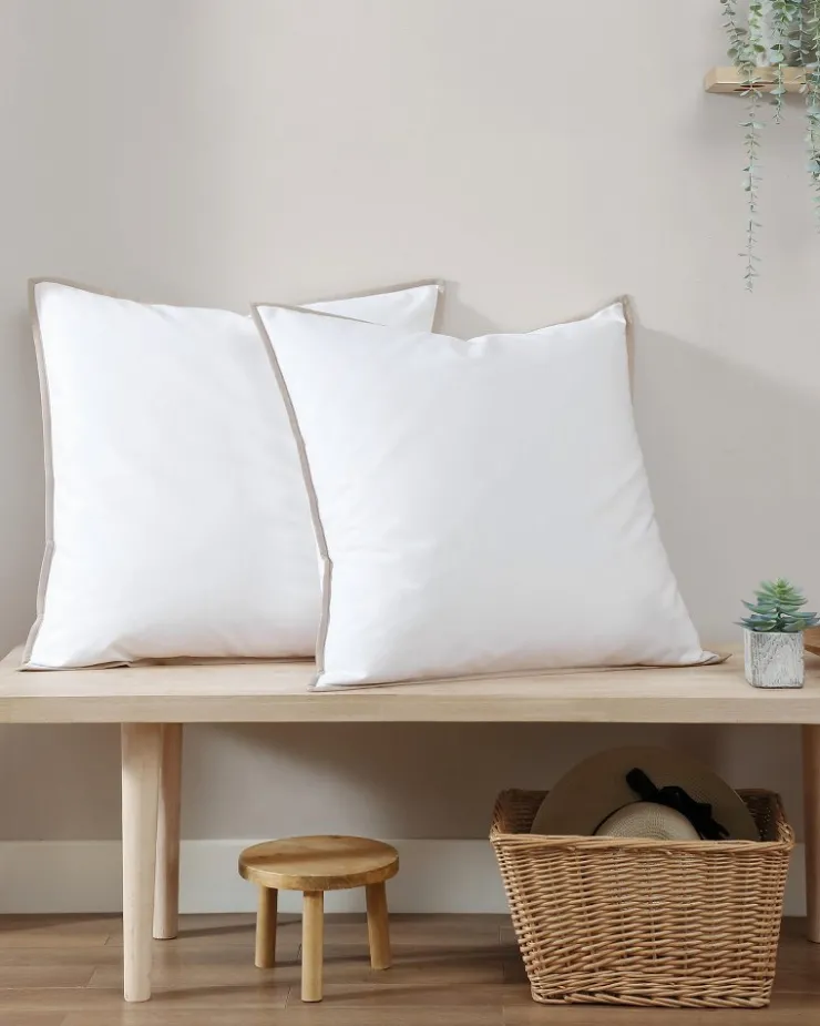 Tommy Bahama Bahama Basic Canvas European Shams - Set of 2- Pillows & Shams