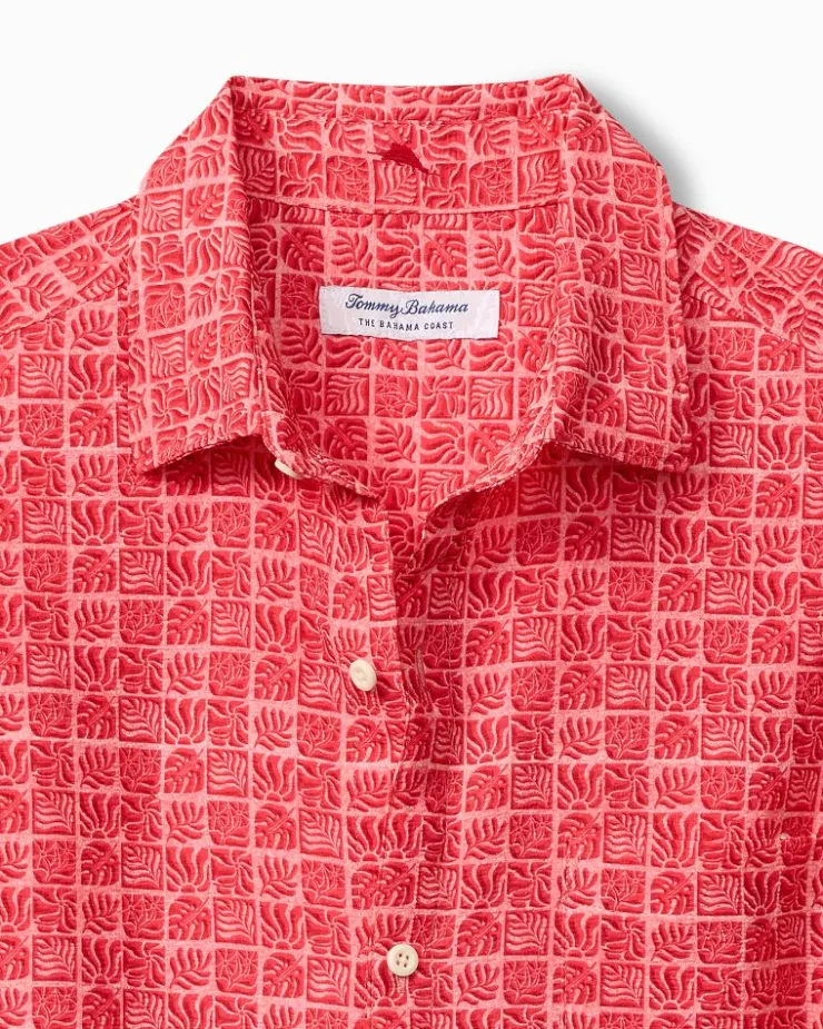 Tommy Bahama Bahama Coast Cozumel Tiles IslandZone® Shirt- Shirts