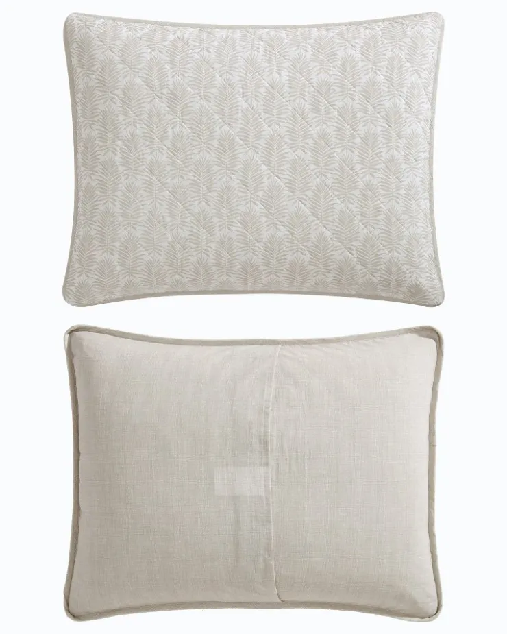 Tommy Bahama Bahama Fronds Reversible 3-Piece Full/Queen Quilt Set- Quilts & Blankets