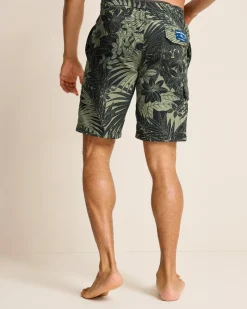 Tommy Bahama Baja Santiago Palms 9-Inch Boardshorts- Swim & Boardshorts