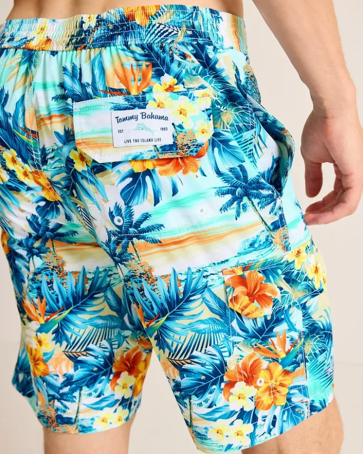 Tommy Bahama Baja Surfside Sounds 9-Inch Boardshorts- Swim & Boardshorts
