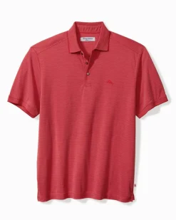 Tommy Bahama Bay Stripe IslandZone® Polo- Polos|Shirts