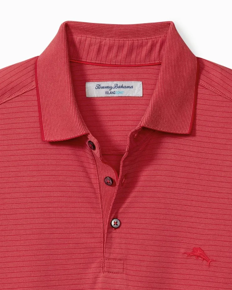 Tommy Bahama Bay Stripe IslandZone® Polo- Polos|Shirts