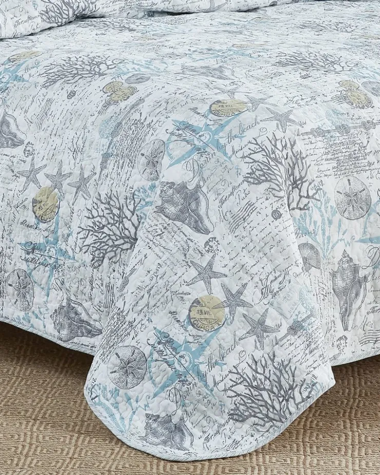 Tommy Bahama Beach Bliss 2-Piece Twin Quilt Set- Quilts & Blankets