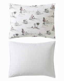 Tommy Bahama Beach Club 3-Piece Full/Queen Comforter Set- Comforters & Duvets