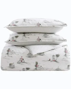 Tommy Bahama Beach Club 3-Piece Full/Queen Comforter Set- Comforters & Duvets