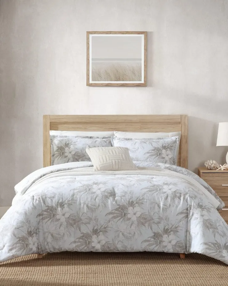 Tommy Bahama Beachway Blooms 3-Piece King Comforter Set- Comforters & Duvets