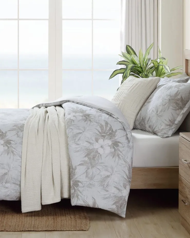 Tommy Bahama Beachway Blooms 3-Piece King Comforter Set- Comforters & Duvets
