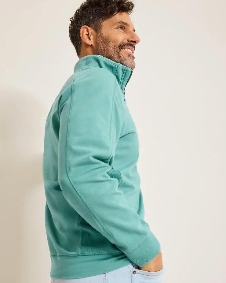 Tommy Bahama Ben & Terry Half-Zip Sweatshirt- Loungewear & Pajamas|Sweatshirts