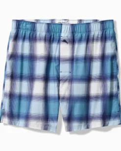 Tommy Bahama Big & Tall Woven Marlin Print Boxers- Underwear