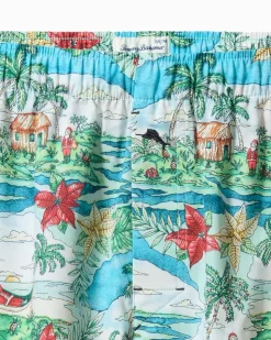 Tommy Bahama Big & Tall Woven Tropical Print Boxers- Underwear