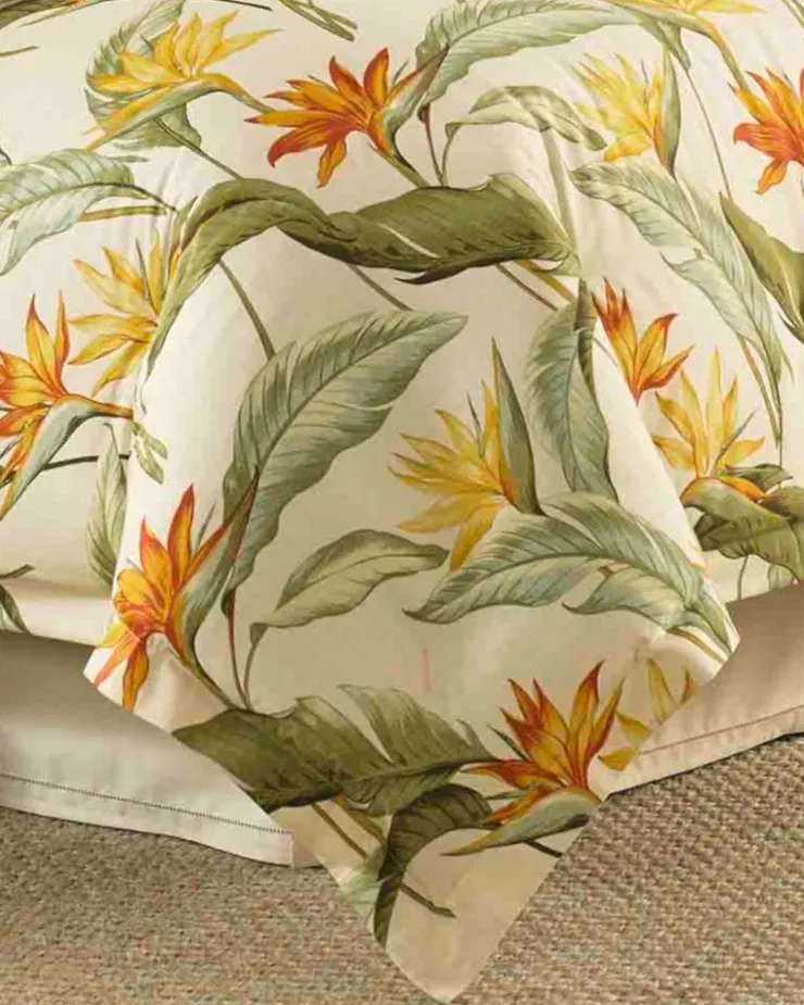 Tommy Bahama Birds of Paradise 4-Piece California King Comforter Set- Comforters & Duvets