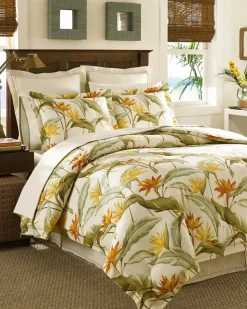 Tommy Bahama Birds of Paradise 4-Piece California King Comforter Set- Comforters & Duvets