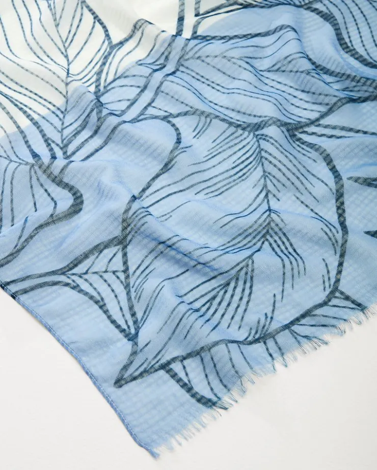 Tommy Bahama Block Bouquet Wrap Scarf-Women Scarves & Wraps