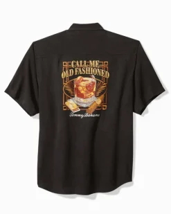 Tommy Bahama Call Me Old Fashioned Silk Camp Shirt- Shirts