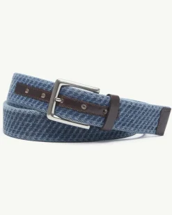 Tommy Bahama Canvas Webbed Belt- Belts