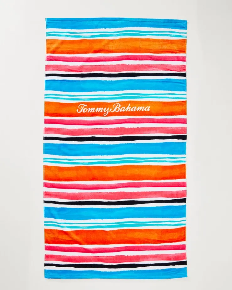 Tommy Bahama Cape Coral & Happy Hour Beach Towels — Set of 2- Beach Accessories|Beach Towels