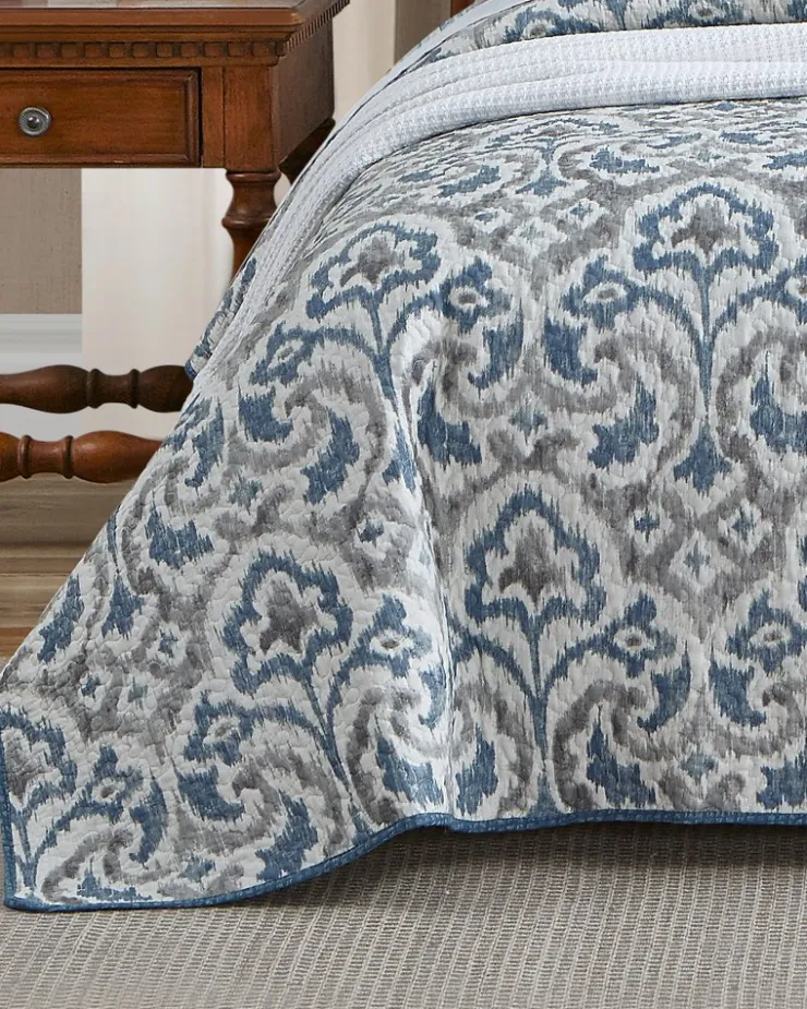 Tommy Bahama Cape Verde 3-Piece King Quilt Set- Quilts & Blankets