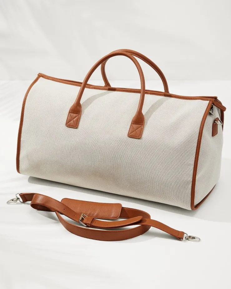 Tommy Bahama Capri Tan 2-in-1 Garment Duffel Bag- Luggage & Travel|Luggage & Travel