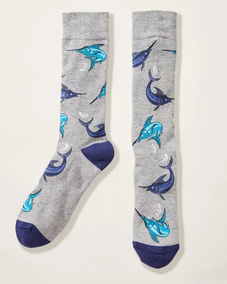 Tommy Bahama Catch of the Day Socks- Socks