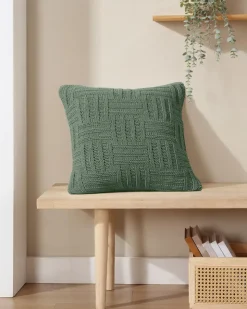 Tommy Bahama Chain Basket Decorative Pillow- Pillows & Shams