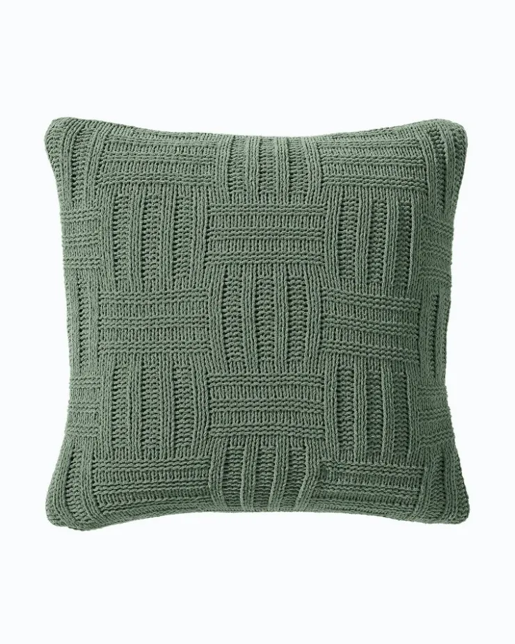 Tommy Bahama Chain Basket Decorative Pillow- Pillows & Shams