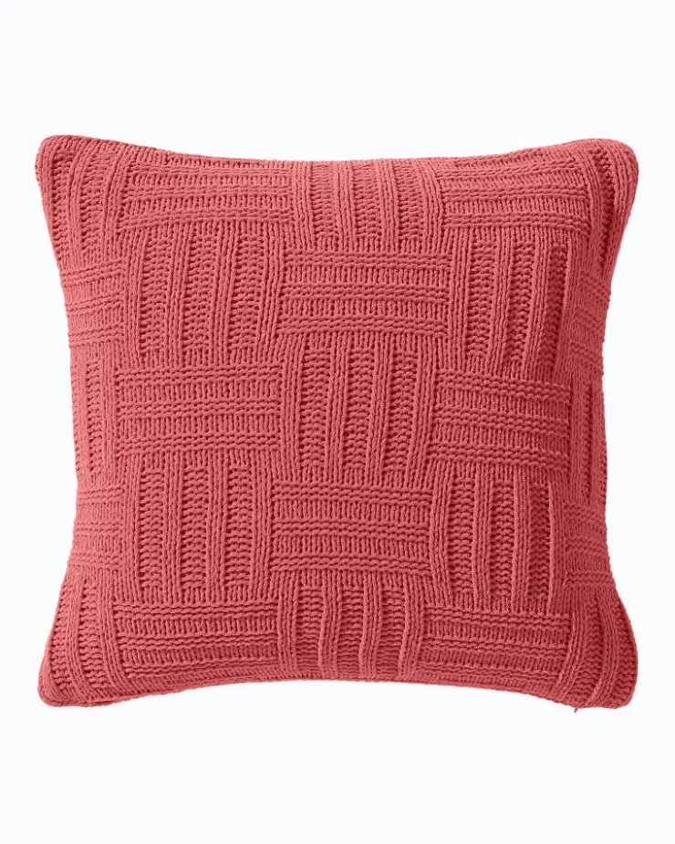 Tommy Bahama Chain Basket Decorative Pillow- Pillows & Shams